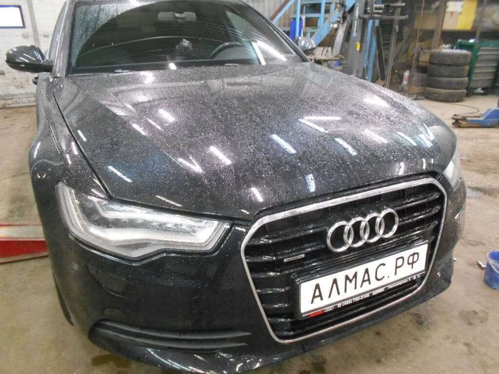 Покраска Audi A4 | Ауди А4 | Москва ВАО | Кузовной цех Алмас